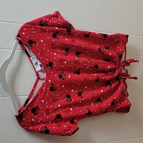 Nwot Disney Parks Res Minnie Mouse tie top - Picture 3 of 6